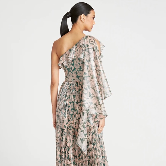 Theia Aurelia Pleated Gown - Picture 2 of 4